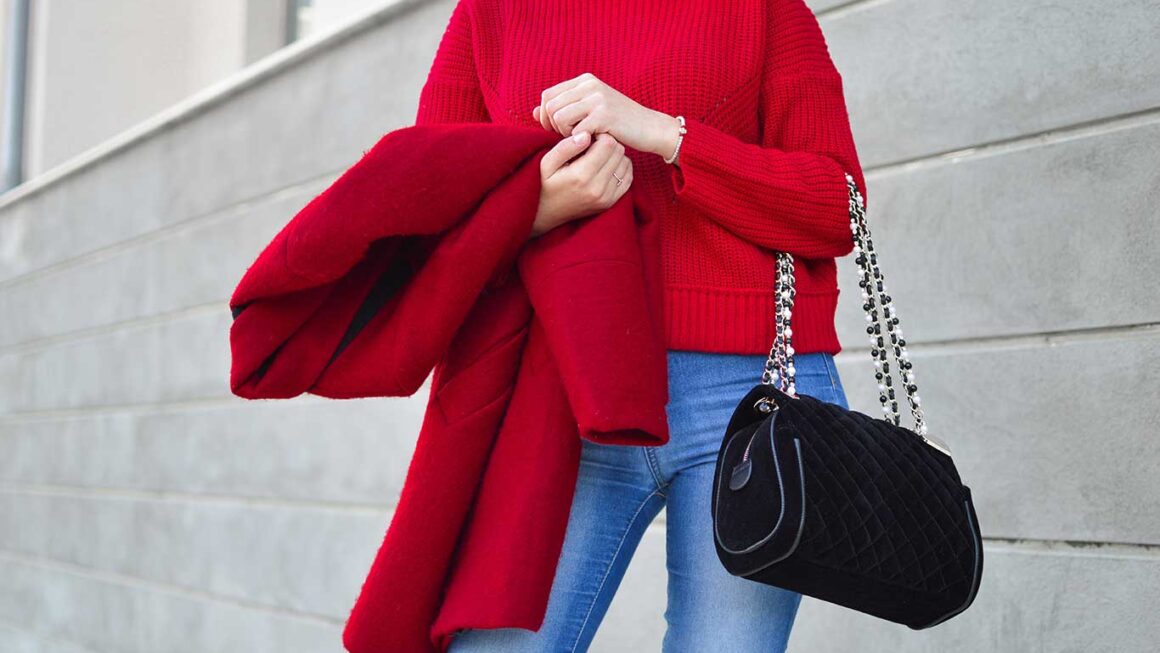 How to wear red this fall