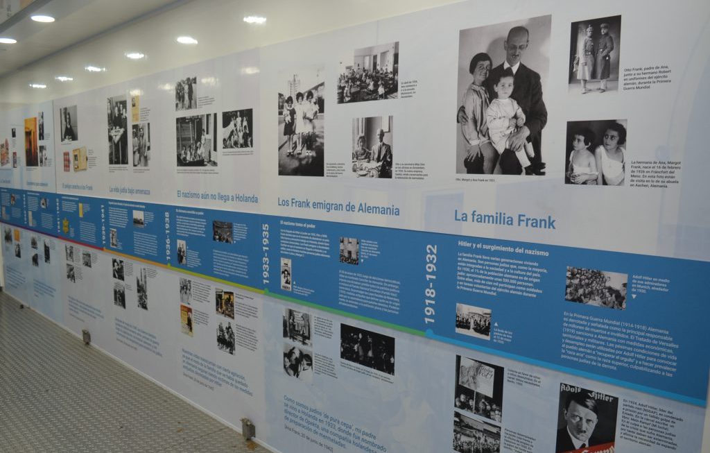 Visitó nuestra ciudad el Museo Itinerante de Ana Frank