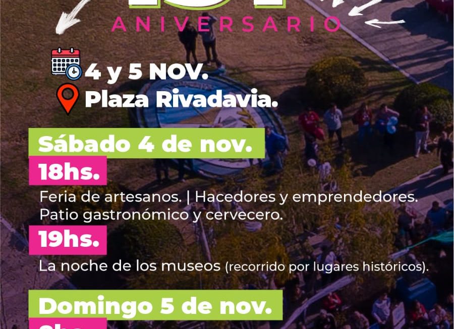 Los Toldos cumple 131 años como pueblo