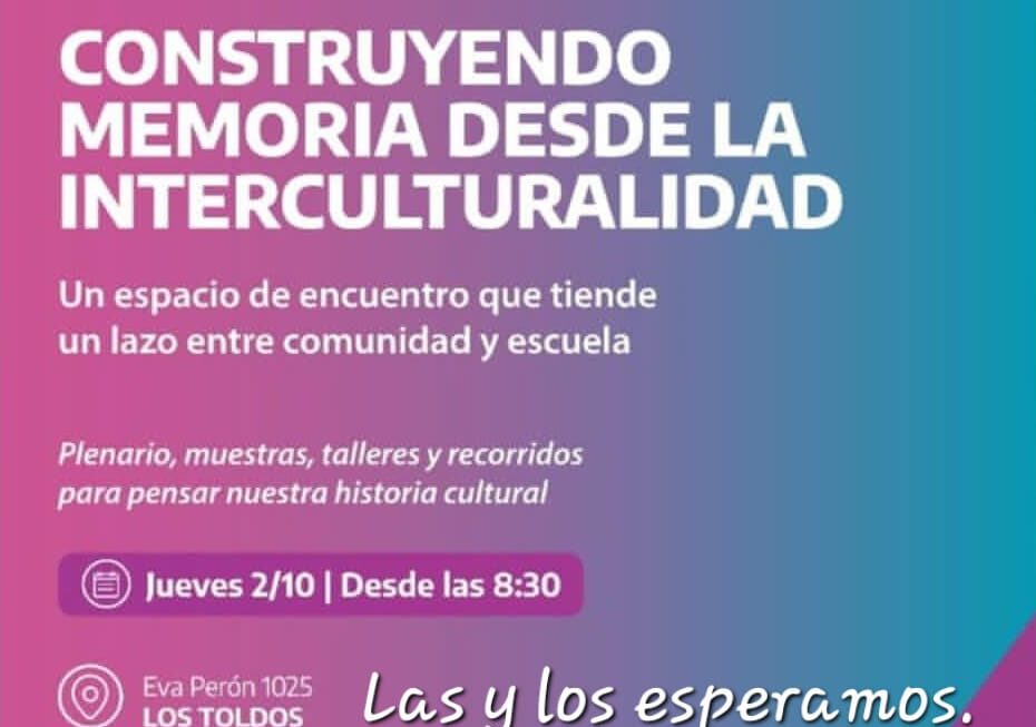 Construyendo memoria desde la interculturalidad