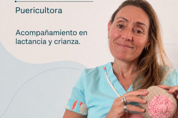 La puericultura es acompañar, escuchar y transmitir confianza