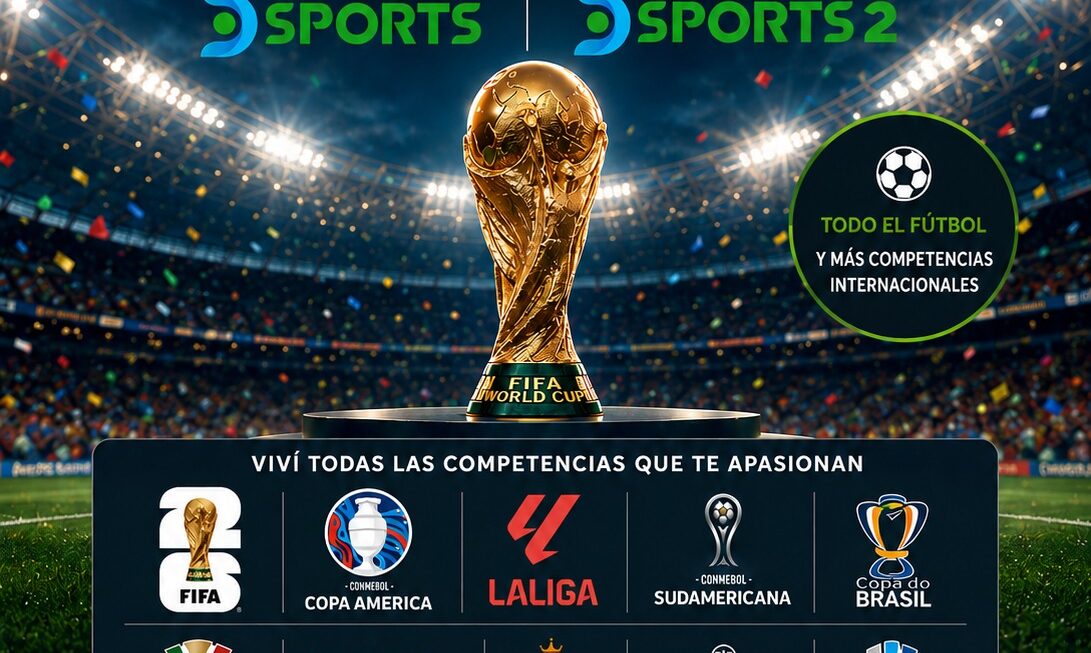Los 104 partidos del Mundial 2026 se verán por SENSA